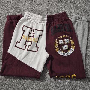 HARVARD UNIVERSITY officially licensed SWEATPANTS multi-color